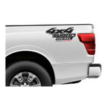 Sticker Calcas 4x4 Turbo Diesel Batea Compatible Con Hilux