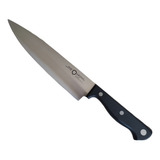 Cuchillo Chef Knife Marca Krons Hoja 20.3cm Deluxe Color Plateado