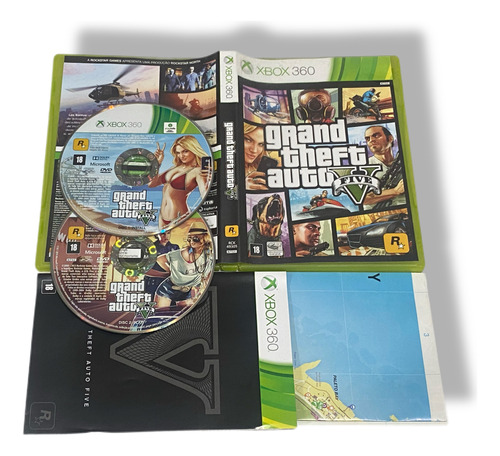  Gta 5 Xbox 360 Completo Legendado Envio Rapido!