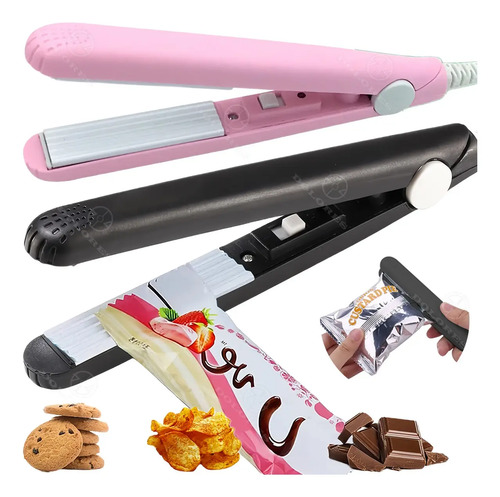 Mini Sellador Bolsas Máquina Selladora Calor Portátil Mano