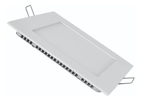 Panel Plafon Led 18w Aplique Luz Embutir Led Techo Cuadrado