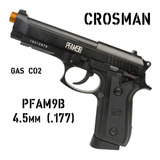 Pistola Pressão Full Metal Blowback Co2 Crosman Pfam9b 4.5mm