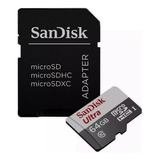 Sandisk Ultra Microsd Uhs-i 64gb Class10 Memory Card 100mb/s