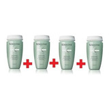 Combo Pak Especial Shampoo Kerastase Bain Divalent 4x250ml