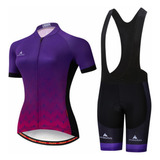 Maillot Ciclismo Mujer Gel Pads