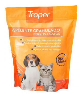 Repelente Traper Para Perros Y Gatos 600g