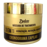 Detra Hair Mascara 3em1 Cronograma Capilar 500g