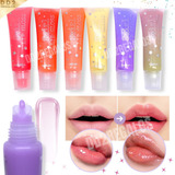 Labial Bálsamo Lip Gloss Brillo De Labios Flores Y Frutas