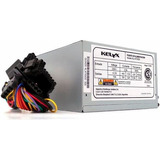 Fuente Atx Kelyx 550w 24p Sata Cooler 12mm Y Cable Power