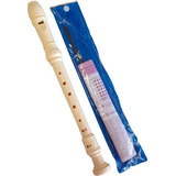 Flauta Dulce Color Marfil 33cm