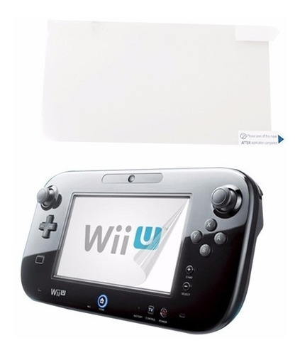 2 Película Tela Gamepad Nintendo Wiiu Wii U Frete Carta