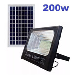 Refletor Ecologico Bio Led 200w Placa Solar Ip67 6500k*