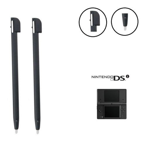 Lápiz Nintendo Stylus Dsl Plástico Negro Nds Ds Lite Dsl X2