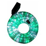 Manguera Led Blanco Verde 10m Para Exterior Mare10