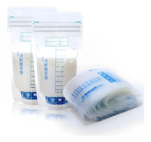 Pack 30 Bolsas Para Almacenar Leche Materna 250ml