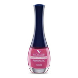 Esmalte Para Uñas Vogue Fantastic De Larga Duración 10 Ml Color Geranio