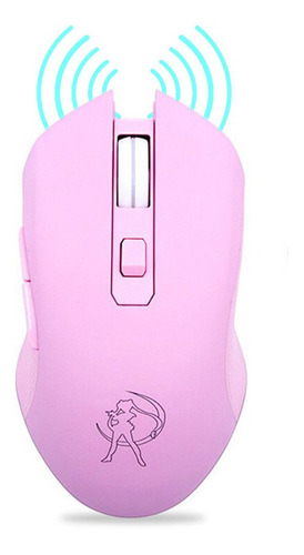 Mouse Gamer Inalámbrico Serena 6 Botones 3200 Dpi Ergonómico