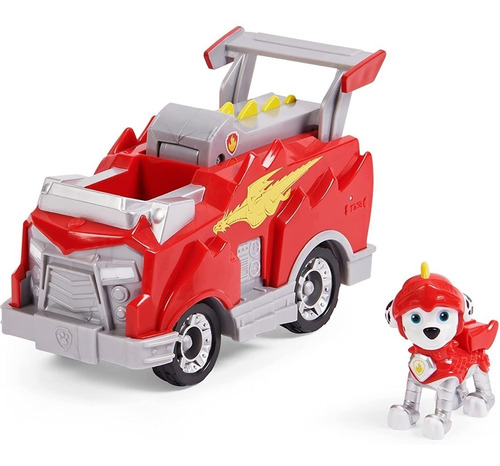 Paw Patrol Set Vehiculo Rescue Knights Lanzador Spin Master