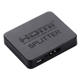 Adaptador Hdmi De 1 Hdmi Macho A 2 Hdmi Machos Splitter Sm-f7805 Negro De 8m