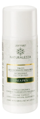 Talco Desodorante Para Pies Naturalezza 120g Zermat