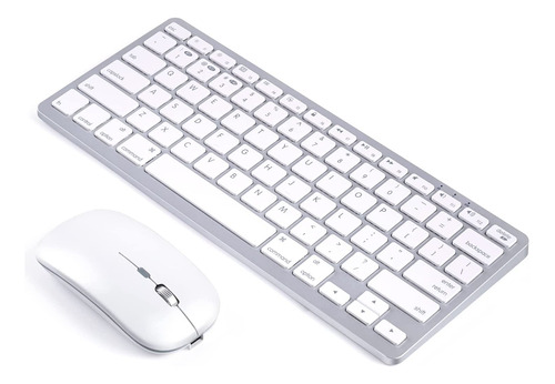 Teclado Y Mouse Inalámbricos Compatibles Con iMac Macbook 