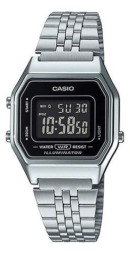 Reloj Casio La-680wa-1b Reloj Digital Para Mujer