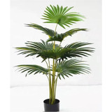 Planta Artificial Árvore Palmeira Leque Grande Com 150cm