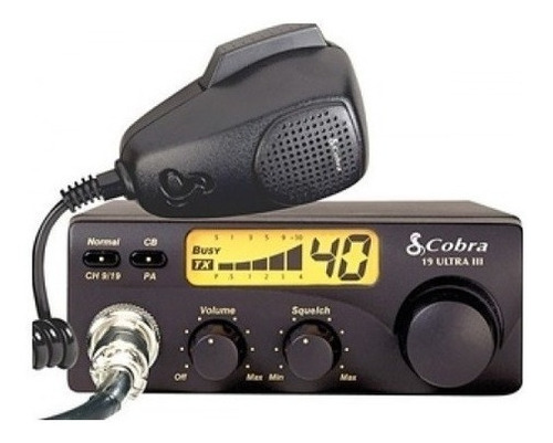 Radio Cobra 19 Ultra Iii Cb 40 Canales Compacto [t38]