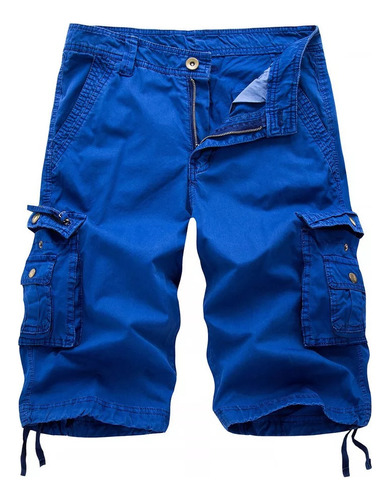 Shorts Cargo Plus Size Masculino Da Moda