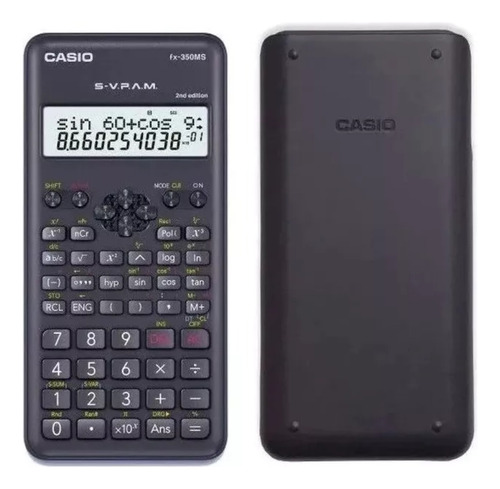 Calculadora Científica Casio Original Fx-350ms 240 Funciones