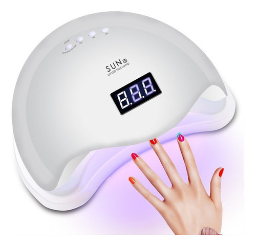 Lámpara Uv 48w Para Uñas De Gel Con Cabina Led