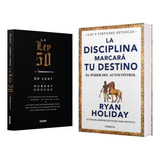 La Ley 50 + La Disciplina Marcará Tu Destino Pack 2 Libros