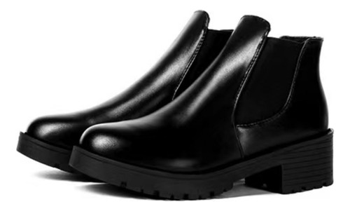 Botas Martin De Moda Plana Para Mujer