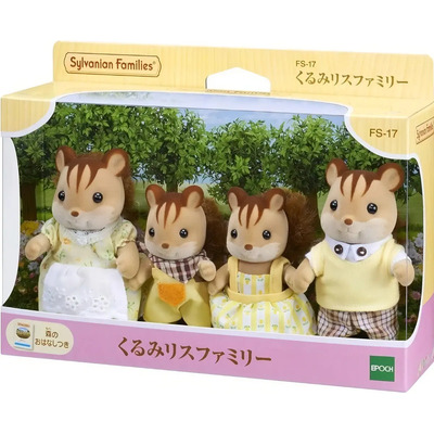Sylvanian Families Familia Ardilla Ternurines Ardillas | Envío gratis