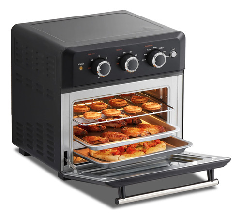 Comfee' Horno Tostador Retro Air Fry 7 En 1, 1500 W, Capacid