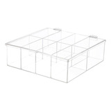 Organizador De Bolsitas De Té Transparente, Caja De