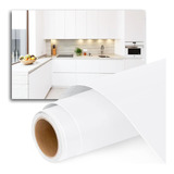 Vinilo Blanco Mate Decoración Alacena Cocina   (1.26m X 1m)