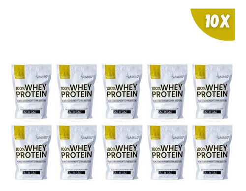 Kit 10 X Whey Protein 2kg 100% Refil Original Promoção