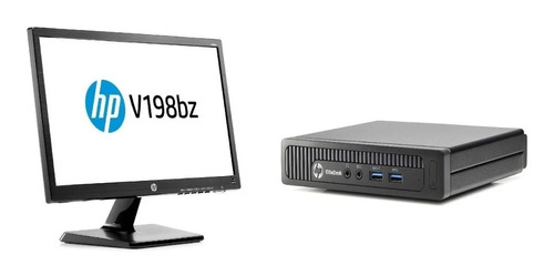 Kit Hp Elitedesk 800 G2 Mini 8gb Ddr4-500hd + Monitor Hp/LG