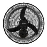 Ventilador De Parede Ventisol New 50cm 3 Pás 130w Preto 220v