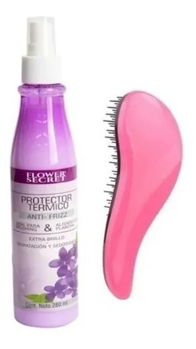 Kit Cepillo Antifrizz O Desenredante + Protector Térmico