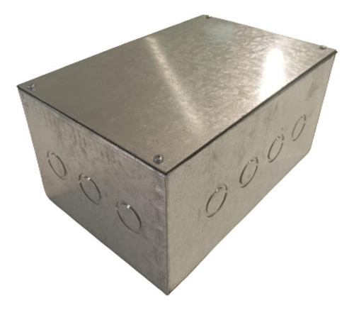Caja De Derivación Metalica 300x200x150mm C/tapa 14 Salidas