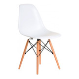 Silla De Comedor Eames Color Blanco Garden Life