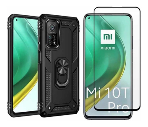 Carcasa Soporte Antigolpes Xiaomi Mi10t Pro/mi10t+mica Vidri