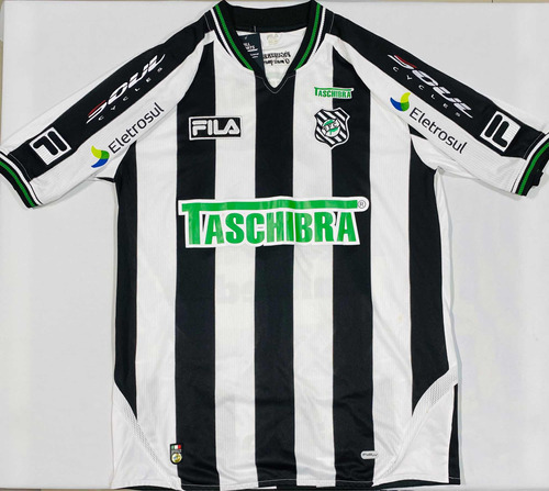 Camisa Jogo Figueirense 2010 Fila Listrada Gg 6