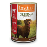 Instinct Original Grain Free Real Beef Recipe Natural Wet Ca