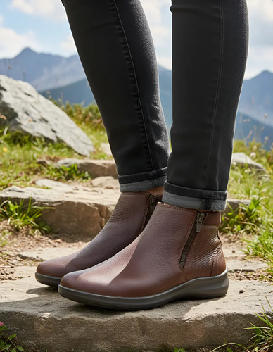 Flexi Botin Café Para Mujer Cod 135993