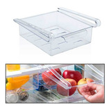 Organizador Gaveta Geladeira 17x17x6 Cm Cristal