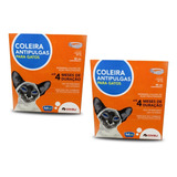 2 Coleira Bullcat Gato 15g Antipulgas Coveli Envio Imediato