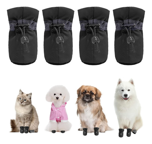 Zapatos Para Perros, Zapatito Antiderrapantes Impermeable